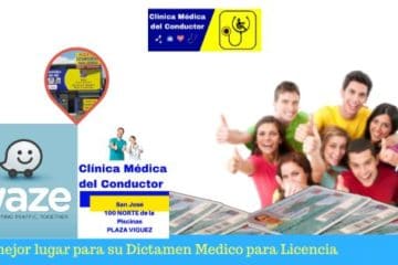 Dictamen Medico para Licencia Plaza Viquez