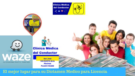 Dictamen Medico para Licencia Plaza Viquez